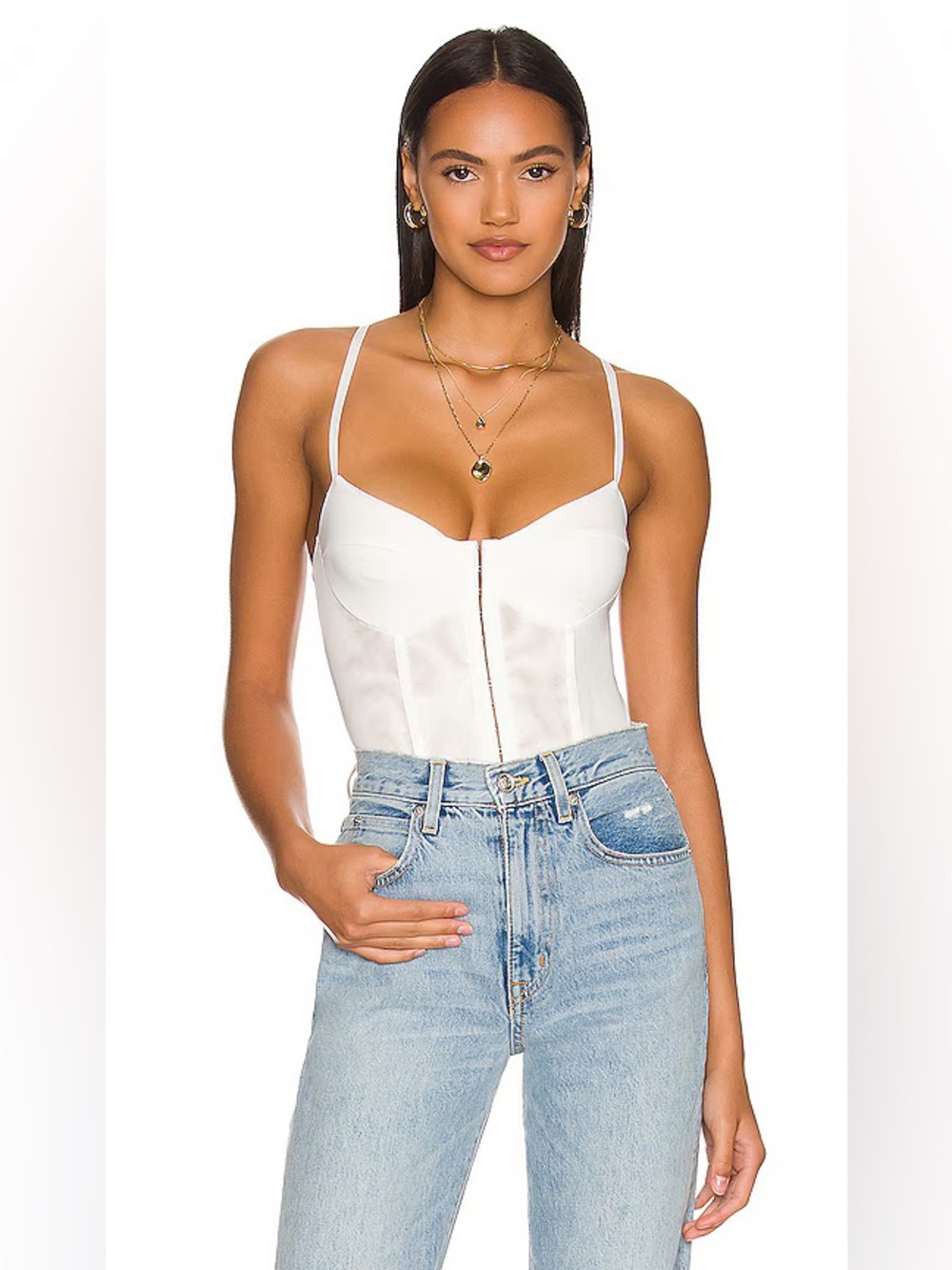 Free people Night Rhythm Corset Bodysuit - Picture 5 of 10